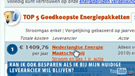 Besparen bij huidige leverancier