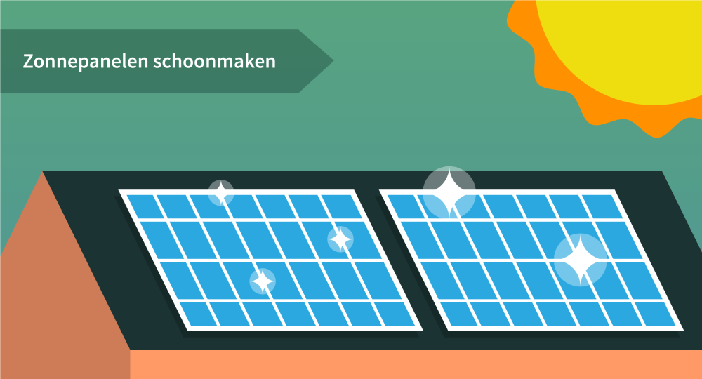 zonnepanelen schoonmaken