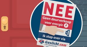 Deursticker energieverkopers