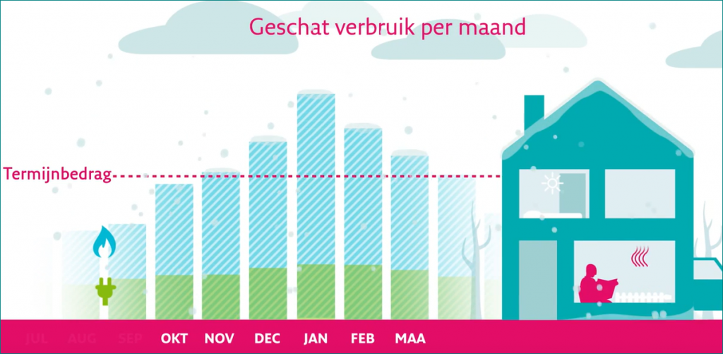 Met de verbruiksmanager kunnen Essent klanten termijnbedrag checken