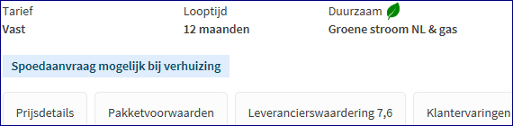 Spoedaanvraag? Kies in de Gaslicht.com energievergelijker leverancier bij wie spoedaanvraag mogelijk is bij verhuizing.