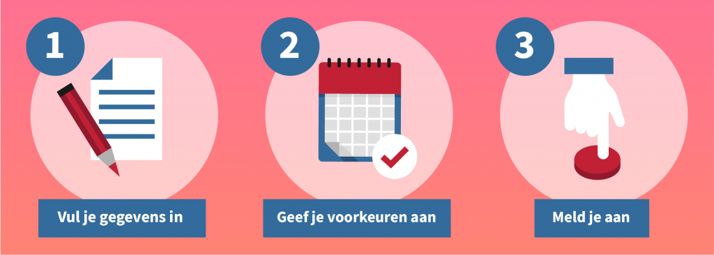 Overstappen in 3 stappen