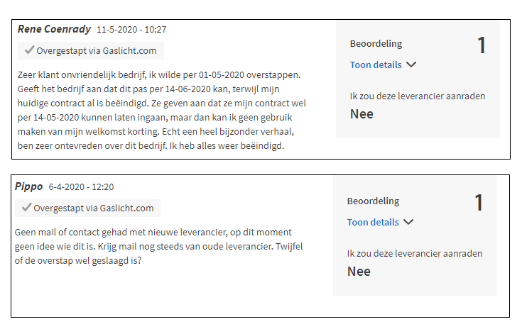 Review Welkom Energie
